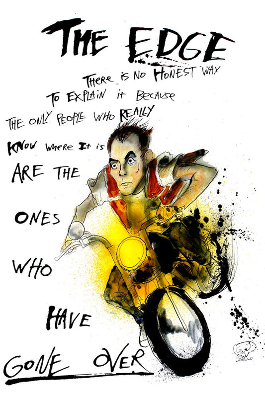 The edge limited edition print