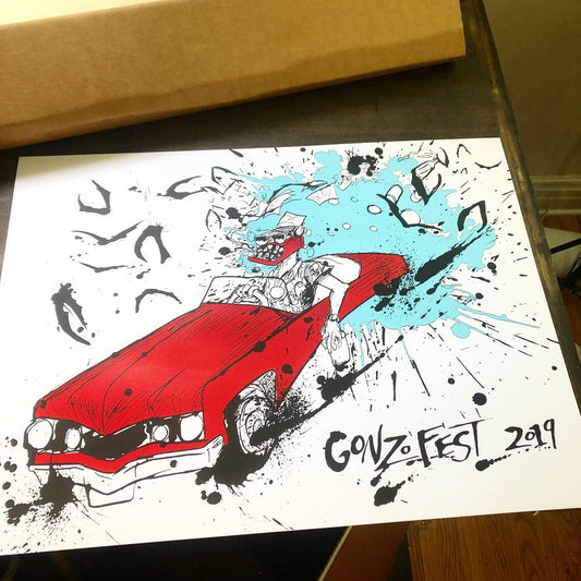 Gonzofest 2019 print