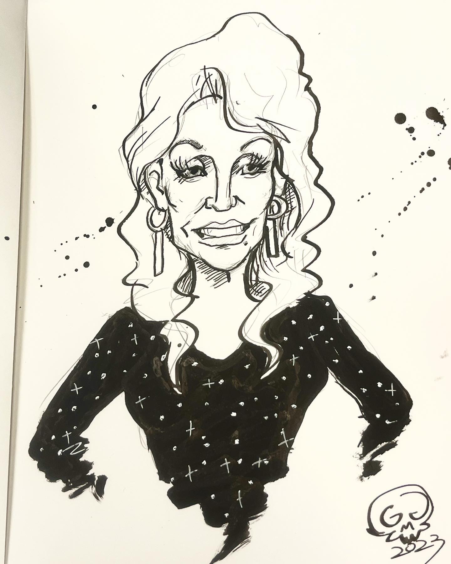 Dolly Parton Sketch